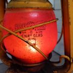 Authentieke Jaren '50 Petroleum Stormlamp, Feuerhand. thumbnail 4