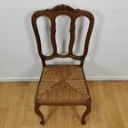 Set Vintage Brocante, Landelijke Eettafelstoelen, Stoelen Set Prijs thumbnail 8