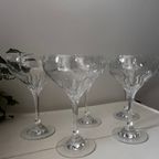 Set Van 5 Kristallen Champagne Glazen thumbnail 8