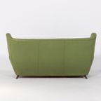 Mid-century Modern Wing Sofa / 3-zitsbank / Bank From Paolo Buffa, 1950’s Italy thumbnail 8