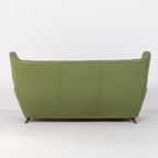 Mid-Century Modern Wing Sofa / 3-Zitsbank / Bank From Paolo Buffa, 1950’S Italy thumbnail 8