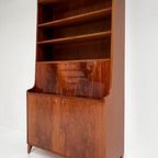 Mahoniehouten Boekenkast/ Secretaire Uit Denemarken, 1960’S thumbnail 4