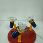 Set Massive Memphis Milano Style Plafondlamp En Bureaulamp thumbnail 6