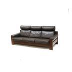 Vintage Mid Century Modern Leren Design Bank 757 Van Harry De Groot Voor Leolux, Jaren 70 thumbnail 4