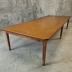 Antieke Tafel Uit Een Frans Kasteel Eiken 150 X 370 Cm thumbnail 11