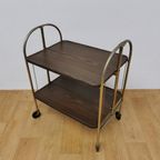 Vintage Barcart Drankenkar Trolley Butlerwagen Serveerwagentje thumbnail 19