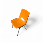 52 X Eromes Polypropylene Chairs / Stackable / 1970s thumbnail 4