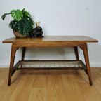 Vintage Mid-Century Deens Design Salontafel In Teak Tafeltje thumbnail 3