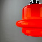 1 Of 9 Red Opaline Glass Pendant Light By Hustadt Leuchten 1960 thumbnail 5