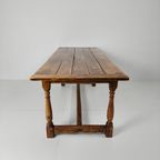 Franse Antieke Eettafel thumbnail 9