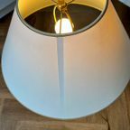 Glasstube & Brass Hollywood Regency Lamp thumbnail 11