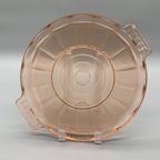 Rosaline Persglas Roze Art Deco Dienblad Jaren 30 thumbnail 4