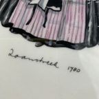 Vintage Villeroy & Boch Taartschaal Klederdracht thumbnail 4