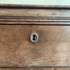 Oud Hollandse Eiken Ladenkast Commode Shabby Chic thumbnail 12