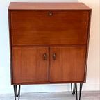 Vintage Kast | Highboard | Dressoir | Barcabinet | Barkast thumbnail 13