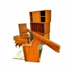 Very Rare Modular Royal Series Wall Unit In Teak By Poul Cadovius, Denmark, 1960S thumbnail 2