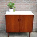 Vintage Teak Kast Formule Meubelen Met Formica Top thumbnail 11