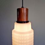 Scandinavische Hanglamp In Witte Opaline En Koper, 1960 thumbnail 5