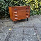 Deens Teak Ladekast / Commode thumbnail 4