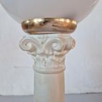 Vintage Pilaar Lamp Keramiek Zuil. thumbnail 4