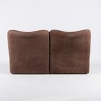 Vintage Aniline Leather 2-Seats Sofa From 1970’S thumbnail 8