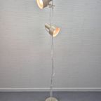 Vintage Beige Vloerlamp. Spots Afzonderlijk Schakelbaar. thumbnail 10