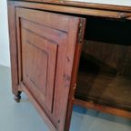 Sidetable Kast Antiek Eiken Hout thumbnail 11