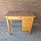 Bruynzeel Vintage Bureau Jaren 50 Bureautje Piet Zwart thumbnail 4