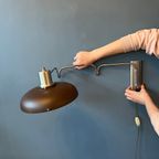 Mid Century Lakro Swing-Arm Space Age Wandlamp thumbnail 7