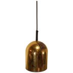 Vintage Design Gouden Hanglamp, Vrieland (?) thumbnail 7