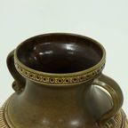 Xl Jasba Vase In Earth Tones 1960s thumbnail 7