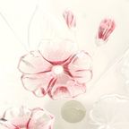 Vintage Glazen Taartstandaard Taart Plateau Bloemen Mikasa Calypso thumbnail 5