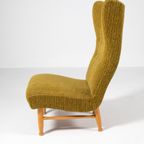 Sculptural Lounge Chair By Elias Svedberg For Nordiska Kompaniet, 1950’S thumbnail 5