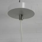 Vintage Hanglamp Met Glazen Kap Met Bubbelpatroon, Jaren 60 thumbnail 20