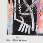 Offset Litho Naar Jean-Michel Basquiat Dustheads 27/100 Abstracte Kunstdruk thumbnail 8