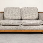 Sofa 2-Zit Bamboo And Rattan Met Grafisch Patroon thumbnail 9