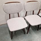 4 Vintage Eetkamerstoelen 4 Vintage Stoelen Bekleed thumbnail 6