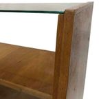 Antieke Winkel Vitrine Toonbank Met Schuifdeuren, Jaren 50 thumbnail 4