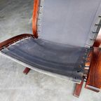 Originele Westnofa Siësta Chair, Low Back | Ingmar Relling | Zwart Leer thumbnail 7