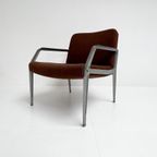 Fauteuil Met Voetenbank Toegeschreven Aan Gispen, 1960's thumbnail 3