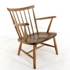 Pastoe Spijlenfauteuil Stoel Vintage thumbnail 6
