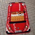 Vintage Wollen Vloerkleed Oldtimer Auto Vloerkleed Smyrna thumbnail 2