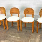 Set Van Vier Rainer Daumiller Eetkamerstoelen Door Hirtshals Savaerk thumbnail 9