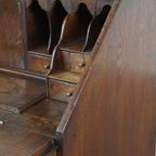 Antieke Subtiele Engelse Secretaire Uit Begin 19e Eeuw Met Een Prachtig Interieur thumbnail 14