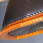 Donkerblauwe Vintage Clubfauteuils thumbnail 16