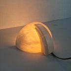 Art Deco Revival Albast Wandlamp thumbnail 10
