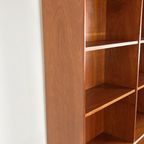 Scandinavisch Vintage Teak Fineren Boekenkast thumbnail 6