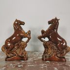 Vintage Paarden Beeldjes Porselein. Set Prijs thumbnail 8