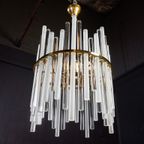 Vintage Christoph Palme Design Kroonluchter – Glazen Pegels – Jaren 60 thumbnail 2