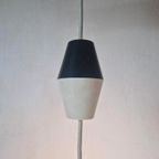 Vintage Fiberglas Bakeliet Lamp Van Louis Kalff Voor Philips thumbnail 7